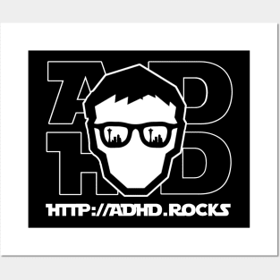 ADHD.rocks Podcast Network Posters and Art